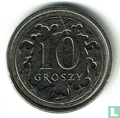 Polen 10 groszy 2023 - Afbeelding 2