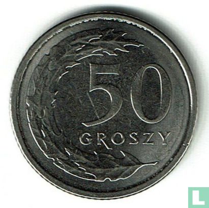 Polen 50 groszy 2022 - Afbeelding 2