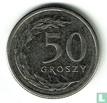 Polen 50 groszy 2021 - Afbeelding 2