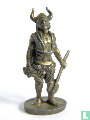 Viking with ax (brass) - Image 1