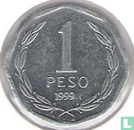 Chili 1 peso 1999 - Image 1