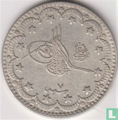 Ottomaanse Rijk 5 kurus  AH 1327-7 (1914 - type 2) - Afbeelding 2