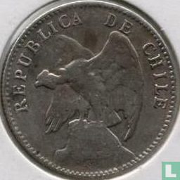 Chile 20 centavos 1913 - Image 2