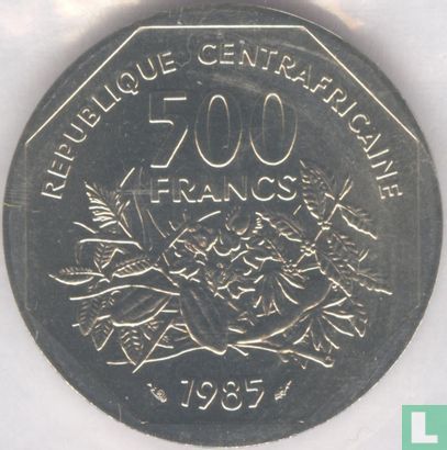 Centraal-Afrikaanse Republiek 500 francs 1985 (proefslag) - Afbeelding 1