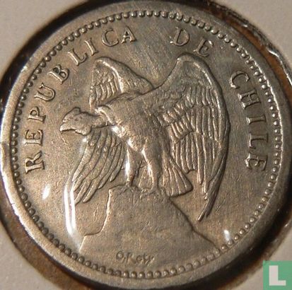 Chili 20 centavos 1940 - Afbeelding 2