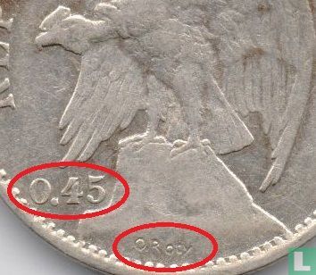 Chili 20 centavos 1916 - Afbeelding 3