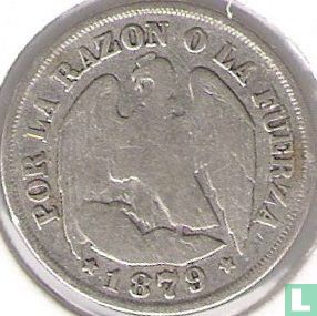 Chile 1 décimo 1879 - Image 1
