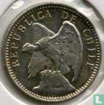 Chile 10 centavos 1896 - Image 2