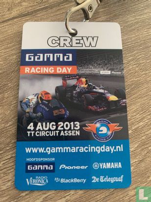 Toegangspas Gamma Racing Day Assen 2013 - Bild 1