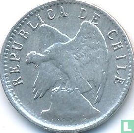 Chile 5 centavos 1913 (without dot) - Image 2