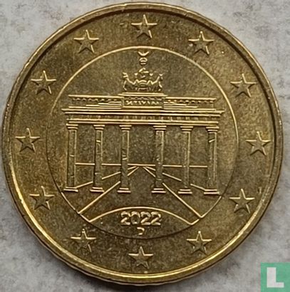 Duitsland 50 cent 2022 (D) - Afbeelding 1