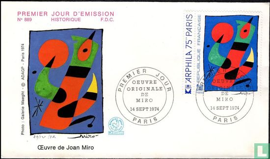 Schilderij van Joan Miro