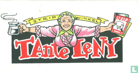 Logo de la boutique de bandes dessinées Tante Leny d'Amsterdam. - Image 2