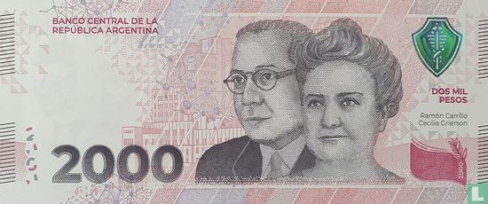 Argentinien 2000 Pesos - Bild 1