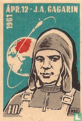 1961 ápr.12 - J.A. Gagarin