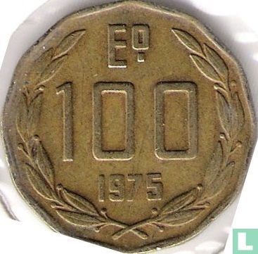 Chili 100 escudos 1975 - Image 1