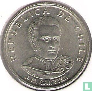 Chili 1 escudo 1971 - Afbeelding 2