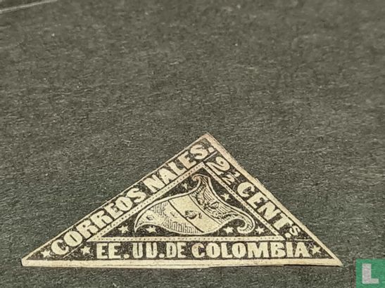 First triangular stamp - Image 1