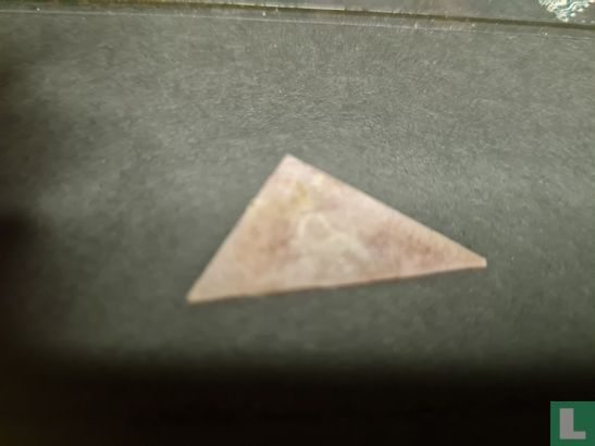 Eerste driehoekige postzegel  - Afbeelding 2
