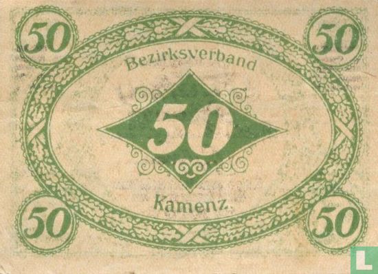 Kamenz, Bezirksverband - 50 pfennig 1920 - Image 2