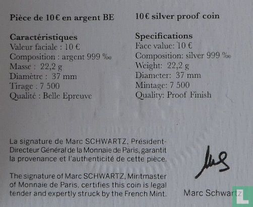 France 10 euro 2022 (BE) "2024 Summer Olympics in Paris - Kite" - Image 3