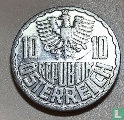 Austria 10 groschen 1953 - Image 2