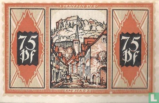 Braunschweig, Blankenburg serie - 75 Pfennig 1921 (i) - Afbeelding 1