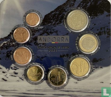 Andorra mint set 2023 "Govern d'Andorra" - Image 2