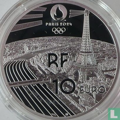 France 10 euro 2022 (BE) "2024 Summer Olympics in Paris - Track cycling" - Image 2
