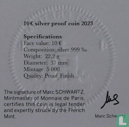 France 10 euro 2023 (PROOF) "Rugby World Cup in France" - Image 3