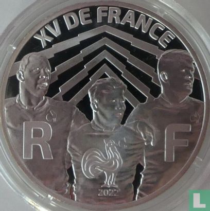 France 10 euro 2022 (BE) "XV of France" - Image 1