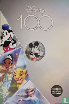 France 10 euro 2023 (folder) "100 years of Disney" - Image 1