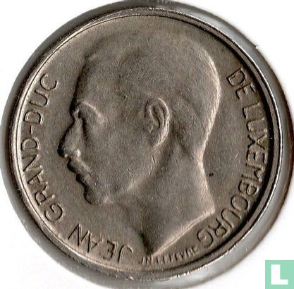 Luxemburg 1 franc 1966 - Afbeelding 2