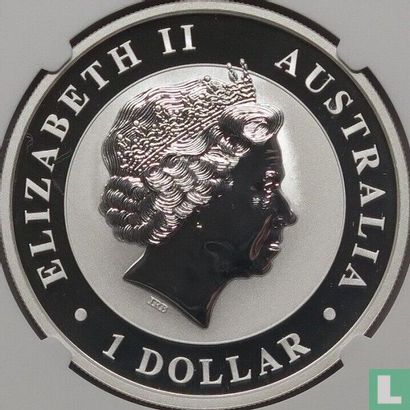Australië 1 dollar 2017 "Australian wedge-tailed eagle" - Afbeelding 2