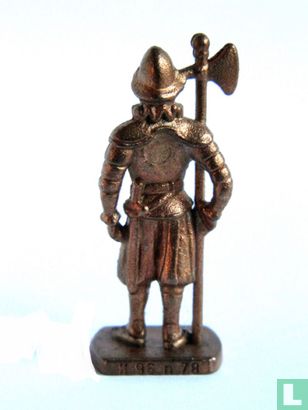 Guard with halberd (copper) - Image 6