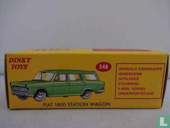 Modèle Réduit Fiat 1800 Station Wagon Par Dinky (De Agostini) - Miniature Neuve De Collection