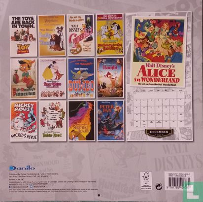 Disney Vintage Posters - Official 2019 Calendar - Afbeelding 2