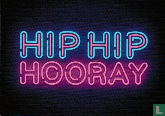 B240110 - felicitaties "Hip Hip Hooray" - Image 1