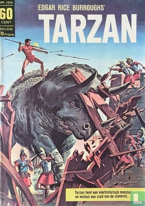Tarzan temt een voorhistorisch monster en verlost een stad van de slavernij... - Afbeelding 1