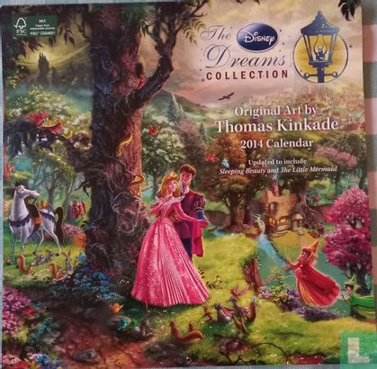 The Disney Dream Collection - Thomas Kinkade 2014 Calendar - Bild 1