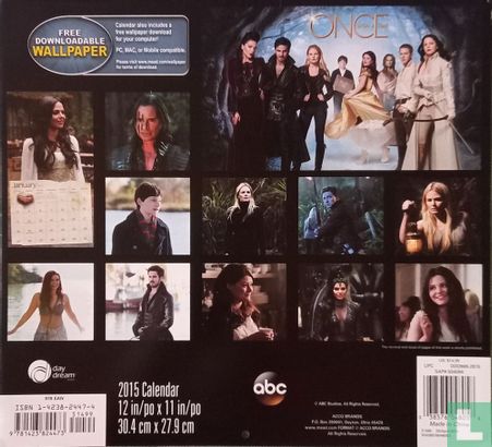 Once Upon a Time - a 16-month 2015 calendar - Image 2