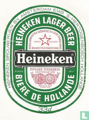 Heineken biere de hollande