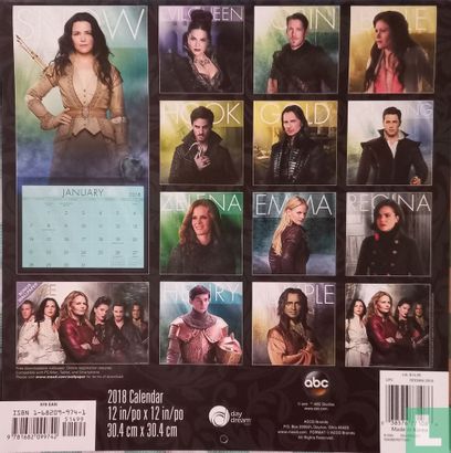 Once Upon a Time - a 16-month 2018 calendar - Image 2