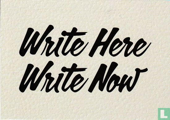 B240108 - schrijven "Write Here Write Now" - Image 1