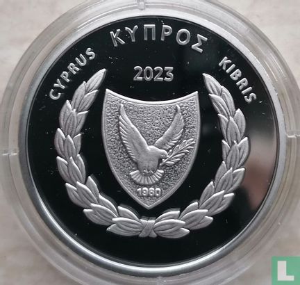 Cyprus 5 euro 2023 (PROOF) "Apollon Hylates" - Afbeelding 1