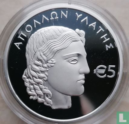 Cyprus 5 euro 2023 (PROOF) "Apollon Hylates" - Afbeelding 2