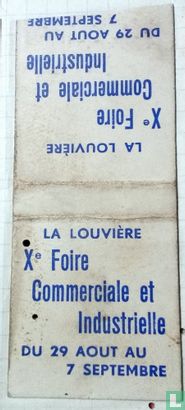La Louviere foire commerciale et industriel.