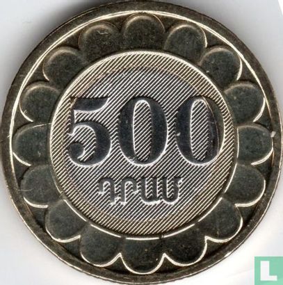 Arménie 500 dram 2023 "30th anniversary Armenian dram" - Image 2