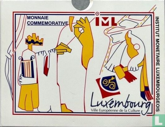Luxemburg 500 Franc 1995 (PP - Folder) "Luxembourg - European city of culture" - Bild 1