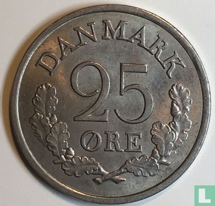 Dänemark 25 Øre 1960 (Typ 2) - Bild 2